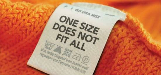 one-size-doesnt-fit-all