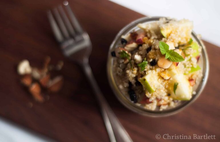 Fuelled for Work: Curried Apple Quinoa Salad